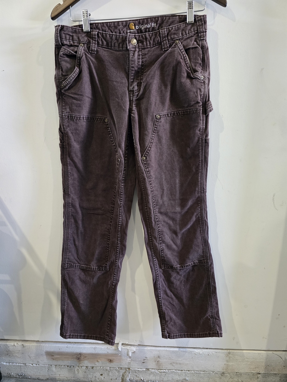 Carhartt Original Fit Utility Pants in Plum
